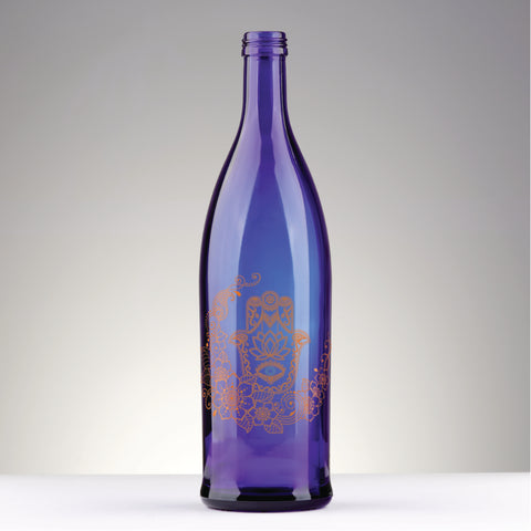 BOTTIGLIA BLU 75CL  MANO DI ALO